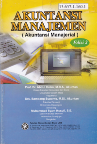 Akuntansi Manajemen (Akuntansi Manajerial) Edisi 2