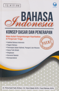 Bahasa Indonesia Konsep Dasar dan Penerapan