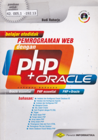 Belajar Otodidak Pemrograman Web dengan PHP + Oracle