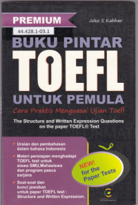 Buku Pintar TOEFL untuk Pemula