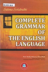 Complete Grammar of The English Language