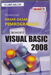 Dasar-Dasar Pemrograman Microsoft Visual Basic 2008
