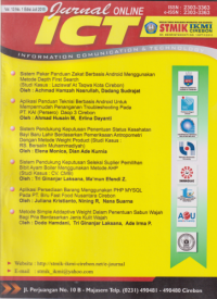 Jurnal Online ICT STMIK IKMI Cirebon