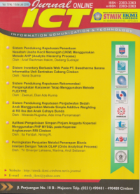 Jurnal Online ICT STMIK IKMI Cirebon