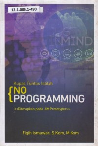 Kupas Tuntas Istilah No Programming