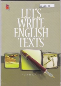 Let's Write English Texts
