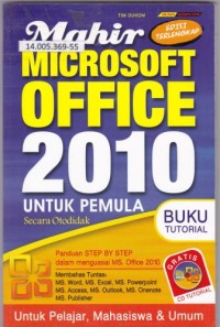 Mahir Microsoft Office 2010 untuk Pemula