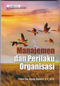 Manajemen dan Perilaku Organisasi