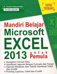 Mandiri Belajar Microsoft Excel 2013 untuk Pemula