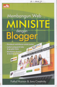 Membangun Web Minisite Dengan Blogger