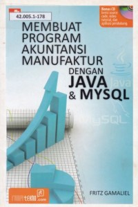 Membuat Program Akuntansi Manufaktur Dengan Java & MYSQ
