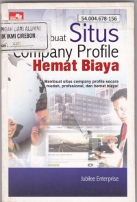 Membuat Situs Company Profile Hemat Biaya