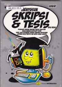 Menyusun Skripsi & Tesis
