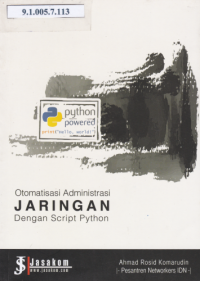 Otomatisasi Administrasi Jaringan Dengan Script Python