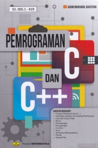 pemrograman C dan C++