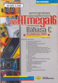 Pemrograman Mikrokontroler Atmega 16 Menggunakan Bahasa C