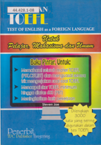 Persiapan TOEFL untuk Pelajar, Mahasiswa dan Umum