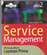 Service Management Mewujudkan Pelayanan Prima