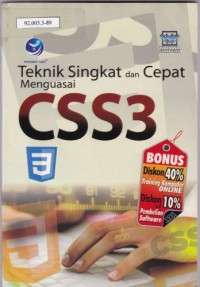 Teknik Singkat Dan Cepat Menguasai CSS3
