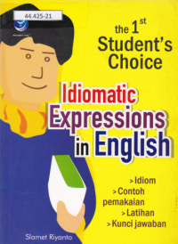 The 1st Student's Choice Idiomatic Expressions In English